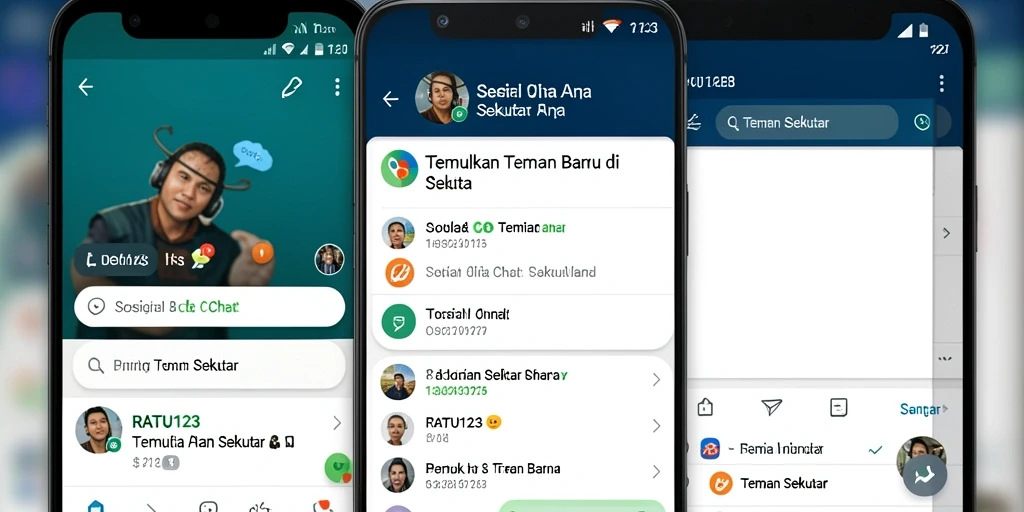 Antarmuka utama <strong>RATU123</strong> yang ramah pengguna dan menarik.