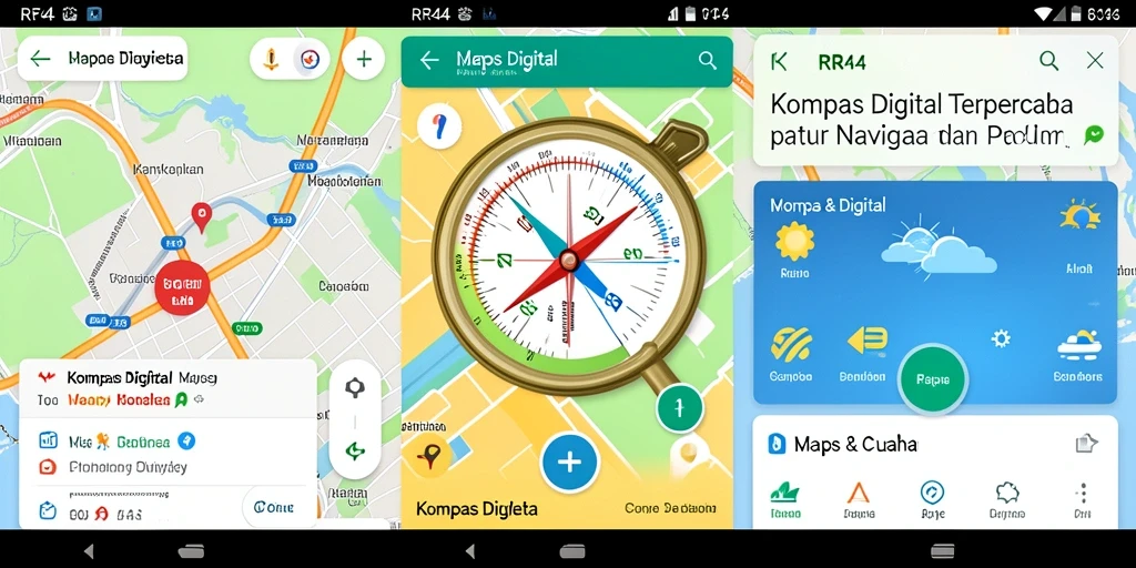 Tampilan antarmuka pengguna RR44 yang sederhana dan fungsional.