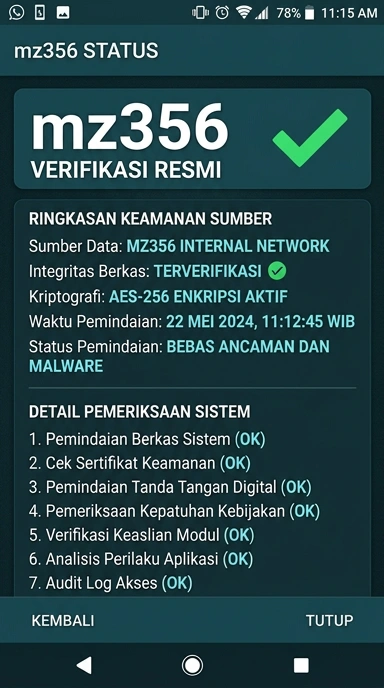 Kanal Resmi mz356 untuk Pengguna Android Indonesia
